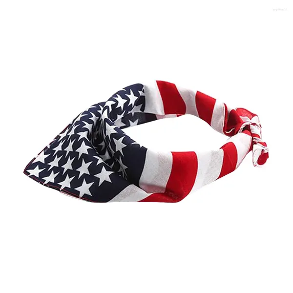 Collares para perros Collar Babero Mascota Bandera Americana Ropa Collar Decoración Vestir Estados Unidos