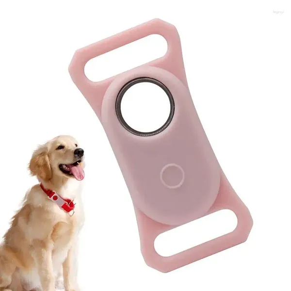 Colliers pour chiens, support de collier, housse de protection en Silicone, localisateur, étui pour localisateur GPS