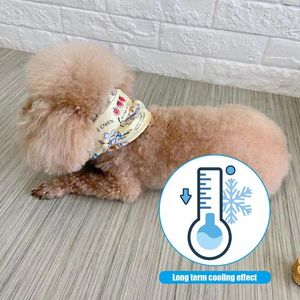 Hondenkragen koel kraag herbruikbare zomerbandana comfortabel cool cool ijs
