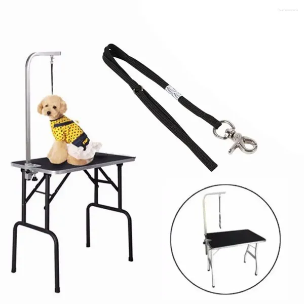 Colliers de chien durables 50cm, harnais de corde de retenue, animaux chats chiens, laisse boucle de nœud coulant, Clip de verrouillage en Nylon