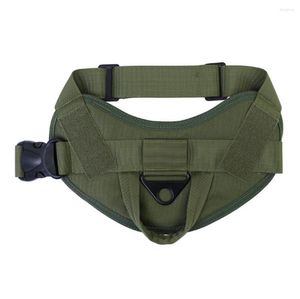 Colliers pour chiens Harnais en nylon durable Gilet d'entraînement Sangle de poitrine rembourrée imperméable et douce avec laisse Rembourrage en éponge en maille respirante