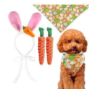Colliers oreilles de chien, Costume Bandana, bandeau de pâques, lapin confortable, jouet Cosplay pour chiot Pitbulls