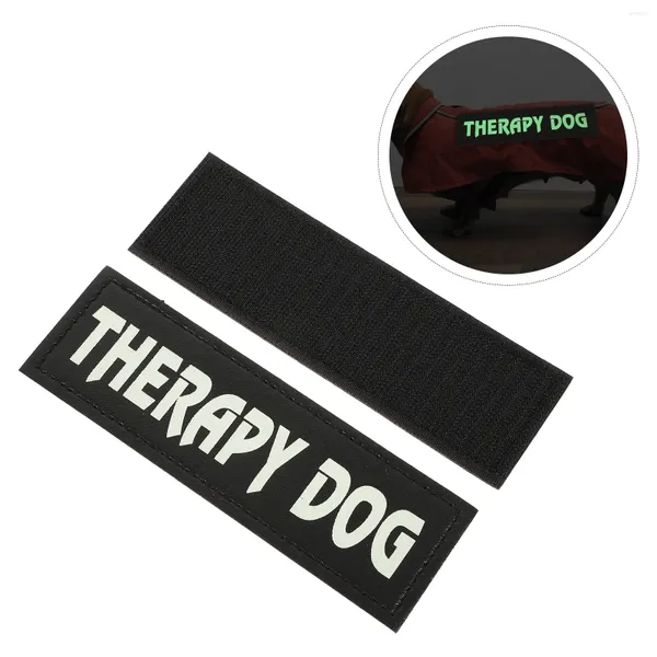 Collares de perros Certificado de soporte emocional Según Segetación de tanques Patch profesional