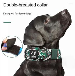 Collares de perros a prueba de explosión y correa grande de collar coloca accesorios de greyhound labrador doberman dogs correa perro mascota suministros