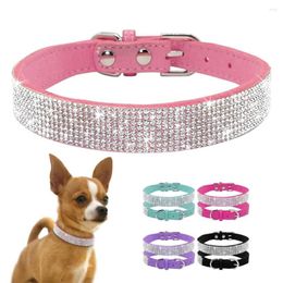 Hondenkragen mode diamant huisdier verstelbare kraag voor kleine middelgrote honden/kat perros accesorios honden halsband collier