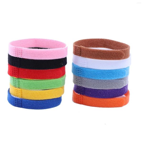 Colliers de chien femelle 12 pcs nés Pet Double Soft Soft Réglable Bands ID Puppy for Cat