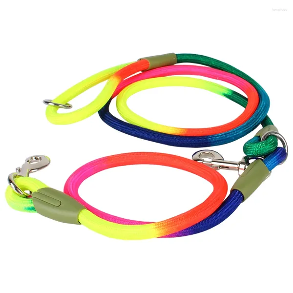 Colliers de chien Hands Free Corde Pet Dogs Chain Leads for Running Products Traction Traction Nylon Lashes Small Grand