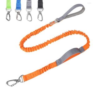 Halsbanden Zware Nylon Riem Voor Grote Honden 2 In 1 Bungee Running Met Autogordel Duurzaam Huisdier Leads training Levert