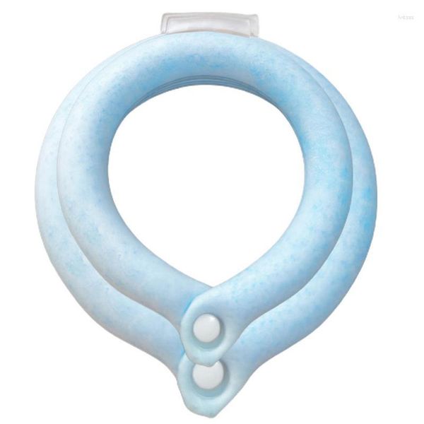 Colliers de chien collier de glace refroidissement bande de cou pour animaux de compagnie pour les températures Tube frais chats chiens refroidisseur