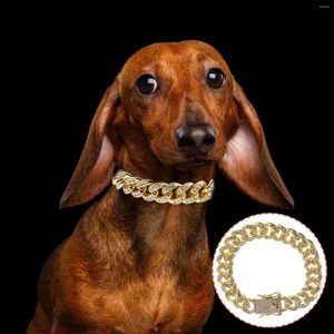 Halsbanden Leash Legering Ketting Ornament Decor Hip Hop Decoratie Stijlvol Huisdier Voor Halsband Honden Man