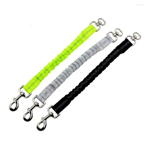 Colliers pour chiens, corde d'extension pour chiens de taille moyenne et grande, harnais en Nylon élastique de 37 à 60cm, laisse tampon de 2.5cm de Large, accessoires pour animaux de compagnie