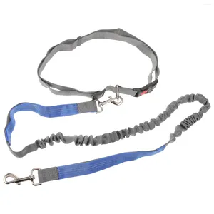 Halsbanden Leash Taille voor loopband Running Handvrije huisdier middelgrote hondenriemen