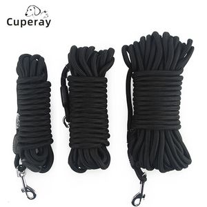 Colliers pour Chiens Laisses 5M10M15M Longue Laisse de Chien de Formation de Corde - Ligne de Suivi d'Animaux de Rappel en Nylon Robuste - pour Petit Moyen extérieur Formation Camping 230518