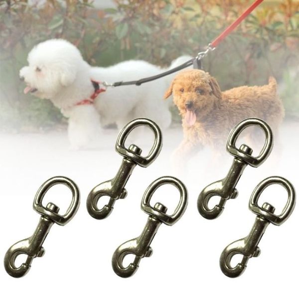 Collares de perros Corejas 5pcs giratorios de llavero al aire libre