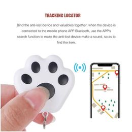 Hondenkragen ontleen aan klauw mini GPS-tracker voor huisdierbenodigdheden kat kinderen oudere anti-maximale apparaat locator tracer sleutel tracking b drop dhbty