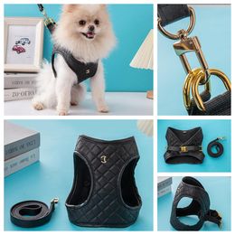 Colliers de chien Laisses Harnais Designer Set Trendy Lettre C Marque Collier pour animaux de compagnie pour petits chiens de taille moyenne Chat PS1582 Drop Livraison Hom Dhpkj