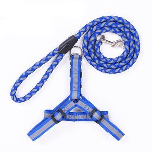 Hondenboorden riemen grote honden kraag harnas leash nylon pitbull gepersonaliseerd voor huisdier kattenaccessoires levert Harnais Chien Honden Harna