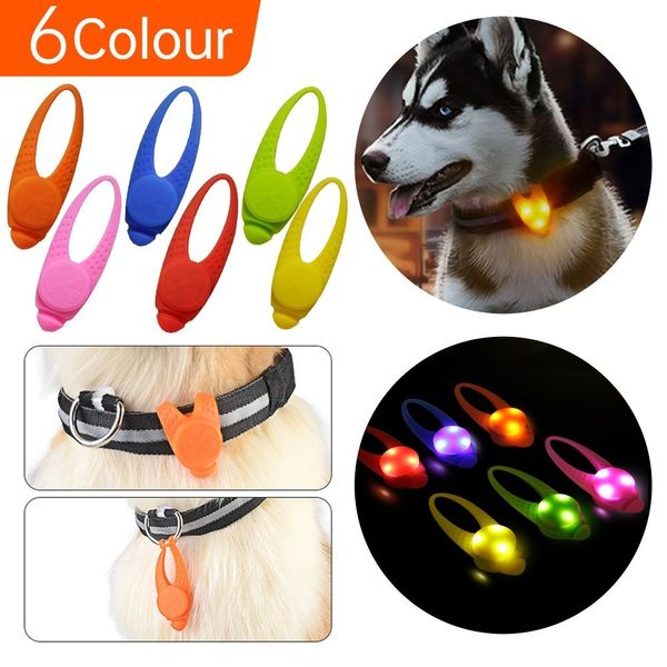 Collares de perro Correas Luminous Pet Dog Colgante con collar Led Cat Dog Collar Etiqueta de perro personalizada Led Night Light Colgante Collar Accesorios 230422