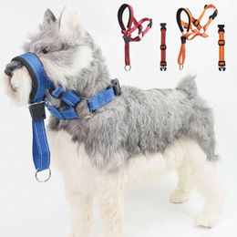 Colliers pour chiens laisses museau formation corde de plomb guide extérieur contrôle Portable maille Pet conduit collier épaissi Z0609