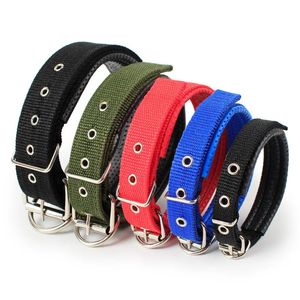 Colliers pour chiens Laisses Collier pour animaux de compagnie en nylon PP collier réglable coussin en mousse pour chien doux et durable adapté aux fournitures pour chats de petite, moyenne et grande taille 231117