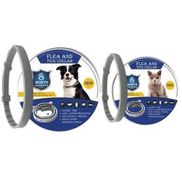 Colliers de chien laisse les nœuds pour animaux de compagnie aux puces et cols à tiques pour une protection efficace