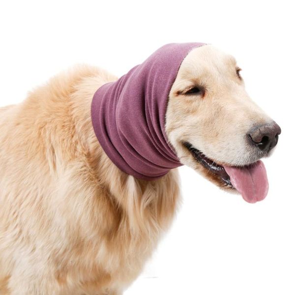 Colliers pour chiens, laisses de toilettage pour animaux de compagnie, Turban anti-bruit, cache-oreilles durables, doux et confortables, garde au chaud, isolat du bruit, fournitures utiles pour chiens