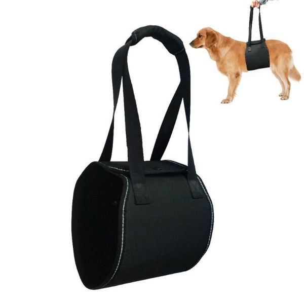 Colliers pour chiens Laisses PET-K9 Harnais de levage Support Sling pour aide canine Medium25-55lbs Large55-77lbsDogs Black199i