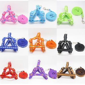 Colliers pour chiens Laisses Laisse pour animaux de compagnie Chaîne en nylon Fournitures Harnais Collier pour chiot PitbullDog