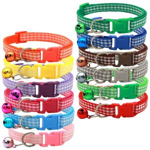 Collares para perros Correas Mascotas Liso Ajustable 1932Cm Cachorro Gatito Mascota Hospital Ad Regalos Entrega de la gota Suministros para el jardín del hogar Dh23S