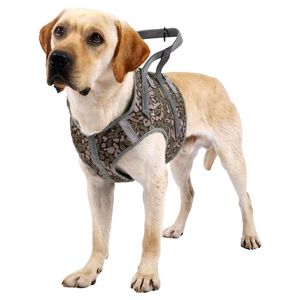 Hondenkragen rietstijl haasten uit-proof harnassen medium en grote vesttype riemen tractie touwen borsthulpmiddelen