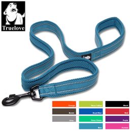 Colliers pour chiens Laisses Truelove Doux Chien Laisse pour Animaux de Compagnie dans Harnais et Collier Réfléchissant Nylon Chat Maille Marche Formation 11 Couleur Longueur 110 cm TLL2111 221125