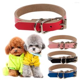 Colliers pour Chiens collier en cuir Perro Collare canne produits pour animaux de compagnie Coleiras Para Caes Hund Halsband Accessoire Chien Peitoral Cachorron Obroza