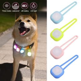 Halsbanden LED-halsband voor huisdieren Gloeiende hanger Nachtveiligheid Anti-verloren leads Ketting Lichtgevend helder decor voor honden Licht