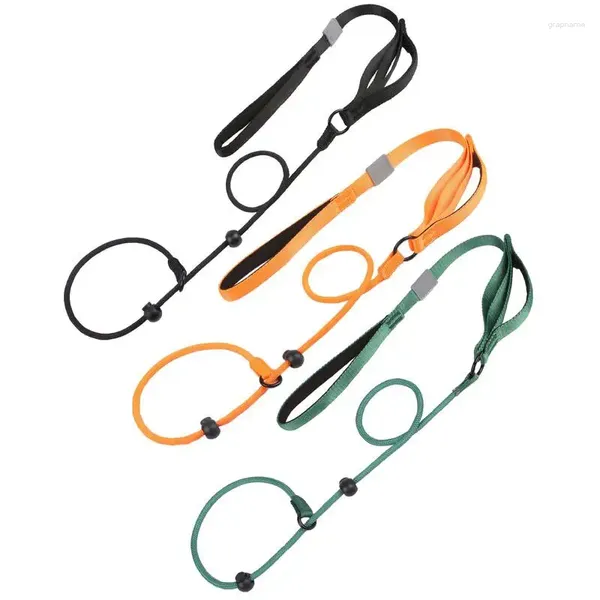 Collares para perros, cuerda de plomo larga de 5,6 pies, correas de entrenamiento para perros resistentes, correas para mascotas grandes, medianas y pequeñas, accesorios