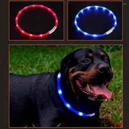 Hondenkragen Liminous kraag van hoge kwaliteit slijtage-resistente gloeiende PET LED-veiligheidsbenodigdheden