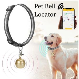 Colliers de chien mini pour animaux de compagnie GPS de positionnement GPS Locator Collar Bell IP67 APPIRITÉ ANTI-LOST DE LA LOTAGE IP67 pour les chiens pour animaux
