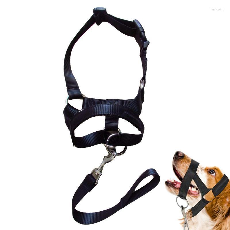 Dog Collars Muzzle Breathable Pet Mouth Muzzles With Adjustable Straps Training Guard Anti Bite And Barking For Cat