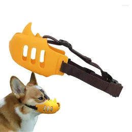 Colliers pour chiens, muselière en Silicone pour chiot, protection buccale Anti-morsure et aboiement pour animaux de compagnie, fournitures réglables pour chats