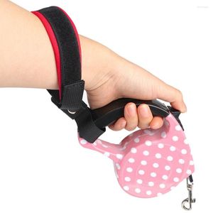 Colliers pour chiens Laisse en nylon Accessoires mains libres Chiots réglables Chiens Formation à la marche Laisses de plomb Bracelet Anneau Fournitures pour animaux de compagnie