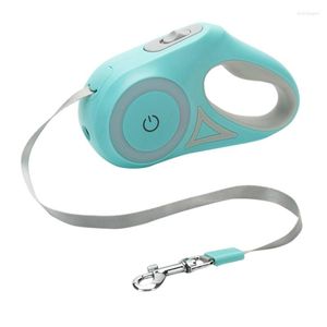 Colliers pour chiens, harnais de corde de suivi lumineux automatique pour animaux de compagnie, fournitures pour laisses