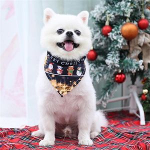 Colliers pour chiens Pet Christmas Festive Bandana Safe Cat For Dogs Puppy Cats Pigs