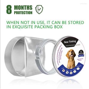 Hondenhalsband Huisdierhalsband Anti-vlooien Teken Muggen Outdoor Beschermend Verstelbaar 8 maanden Langdurige bescherming