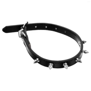 Collares para perros Collar para mascotas Remache duradero Suministros de cuerda para caminar Decoración para el cuello Cachorro Spike tachonado para perros grandes Gato con púas