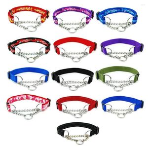 Colliers pour chiens Collier pour animaux de compagnie Portable Réutilisable Lavable Robuste Randonnée Courir Jouer Animaux de compagnie Remorquage Choker Accessoires Type 1 Violet