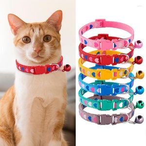 Halsbanden Huisdier Voor Honden Verstelbare Draagbare Huisdieren Charm Ketting Kraag Kleurrijke Katten Nek Collers Met Bellen