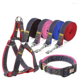Collares para perros Conjunto de correa y arnés para mascotas Collar ajustable Chaleco de plomo Pequeño Mediano Grande para accesorios de entrenamiento para caminar