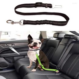 Halsbanden Huisdier Aangelijnd Harnas Veiligheidsgordel Autogordel Veiligheidstouw Reflecterend Nylon Voor Honden Accessoires Reisbenodigdheden Mascotas