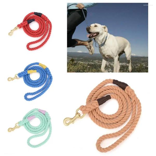 Collares para perros Cuerda de tracción para mascotas Correa ecológica Entrenamiento práctico resistente a mordeduras duraderas