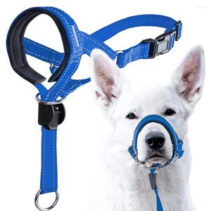 Colliers pour chiens, muselières pour animaux de compagnie, sangle de Traction, couverture buccale Durable, résistante aux morsures, fournitures pour animaux de compagnie