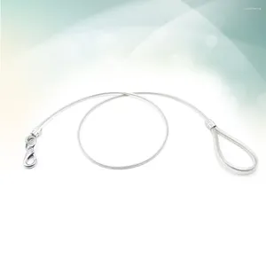 Colliers de chien POPETPOP Câble d'attachement pour chiens Cordon de câble de fil d'acier résistant